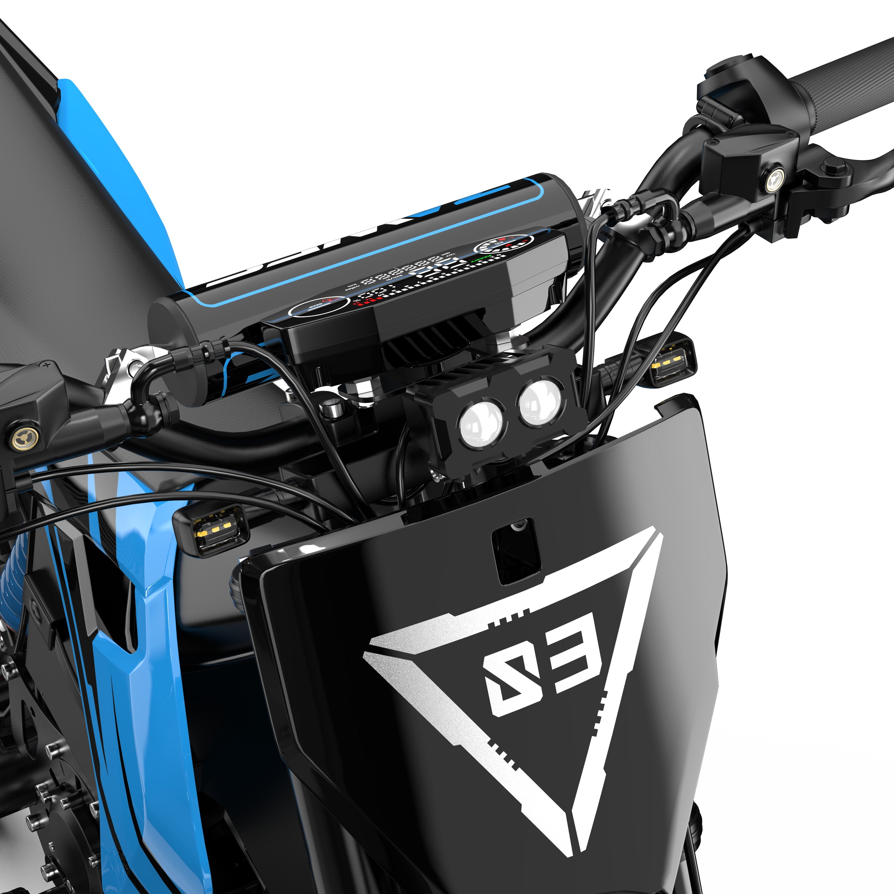 ZAWES S3 elektriskais velosipēds OFF-ROAD