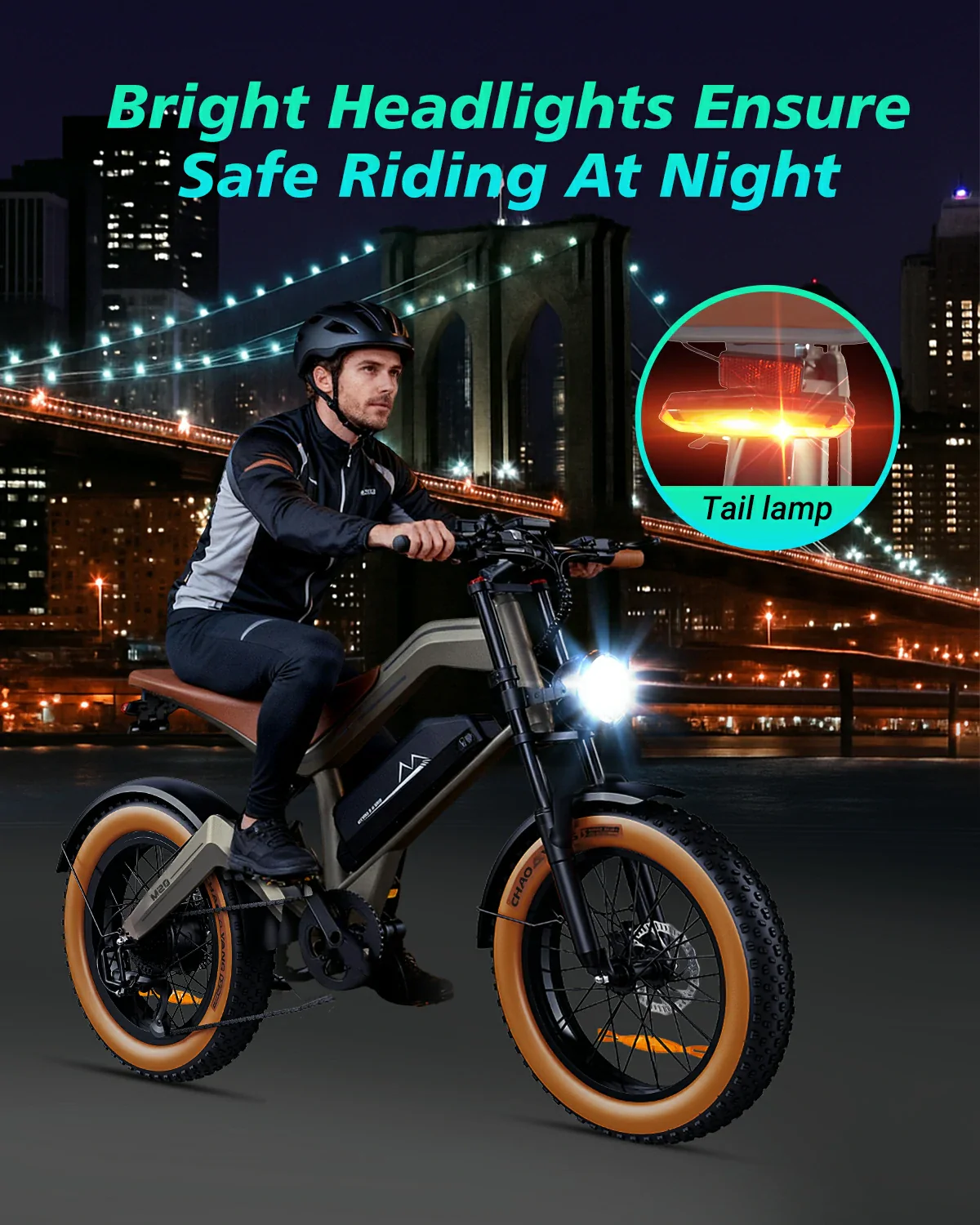 DYU M20 elektriskais velosipēds 750W