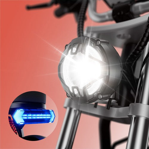iScooter DX5 Pro elektriskais skrejritenis, 2000W motors, 52V, 20Ah