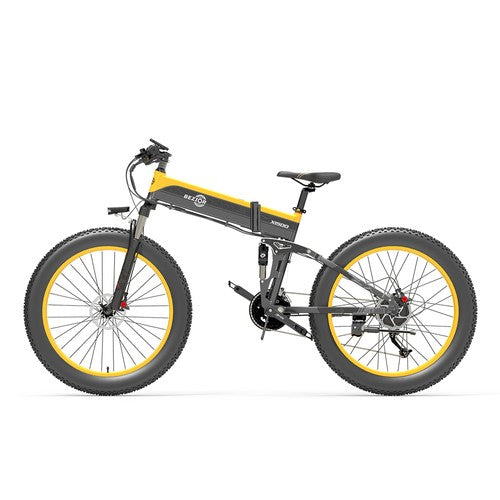 Saliekamais elektriskais kalnu velosipēds Bezior X1500, 1500W