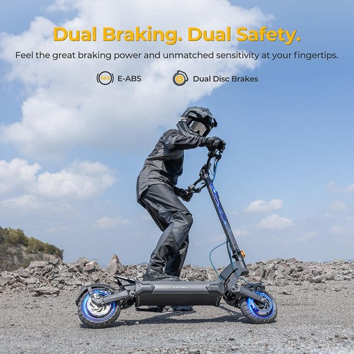 Ausom L2 Max elektriskais skrejritenis, 1000W motors, 48V 20.8Ah