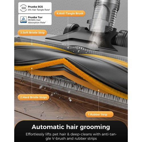 Proscenic P15 bezvadu putekļsūcējs 50kPa