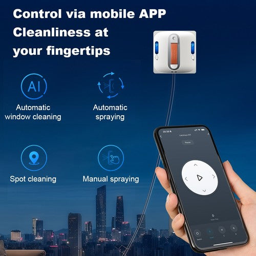 Liectroux S11 logu tīrīšanas robots, 8000Pa