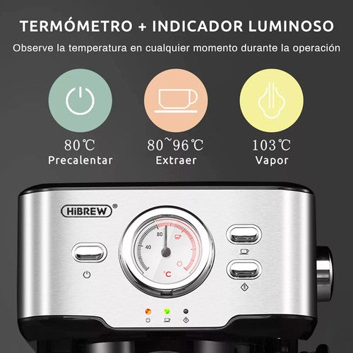 HiBREW H5 1050W kafijas automāts, 20 bāri.