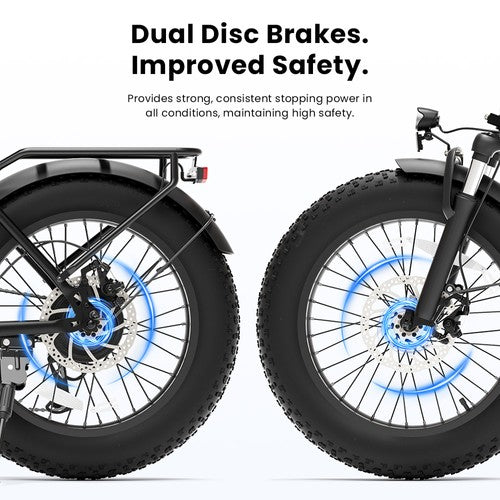 Touroll S3 Elektriskais velosipēds, 250W motors, 36V 13Ah