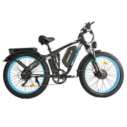 Orlms V3 elektriskais velosipēds, 1000 W * 2 motori, 52 V 25 Ah