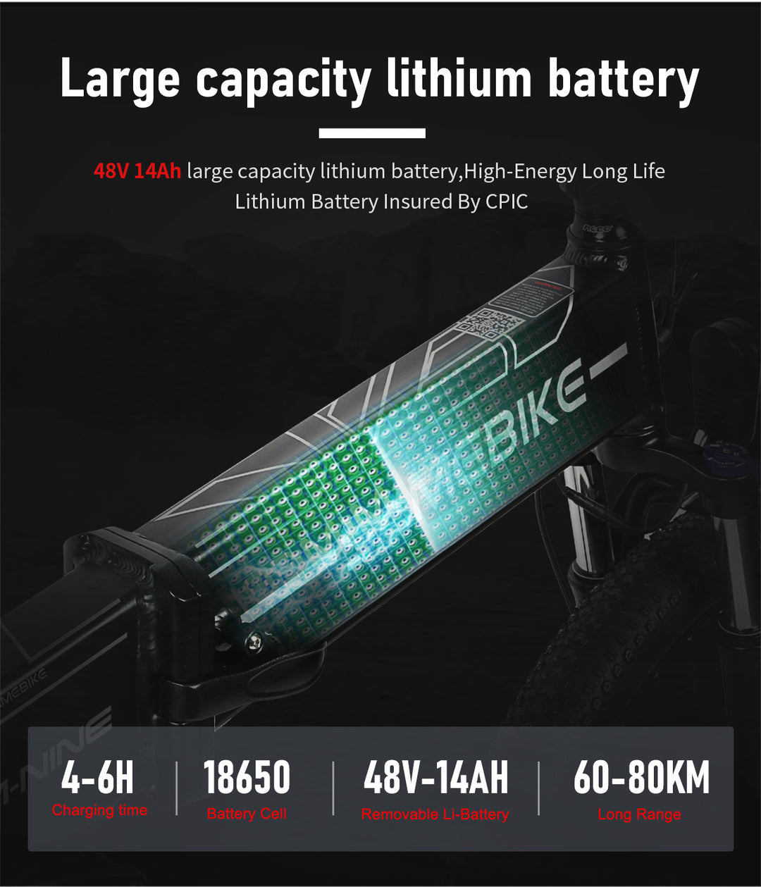 LO26-II-YD elektriskais velosipēds ar hidrauliskajām bremzēm 