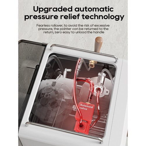 HiBREW H10 PLUS espresso kafijas automāts, 20 bāru pusautomātiskais kafijas automāts