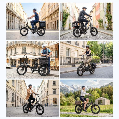 Touroll S3 Elektriskais velosipēds, 250W motors, 36V 13Ah
