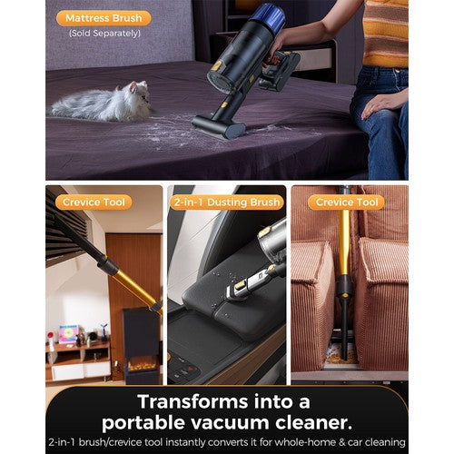 Proscenic P15 bezvadu putekļsūcējs 50kPa