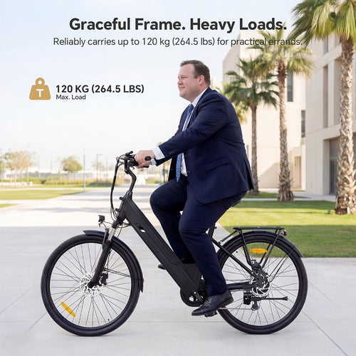 Touroll J2 ST Pro elektriskais velosipēds, 45 Nm griezes moments, 36 V 15,6 Ah