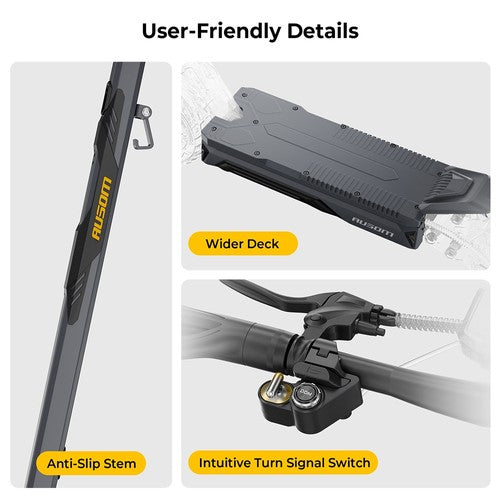 Elektriskais skrejritenis Ausom K20 Pro 1000 W*2