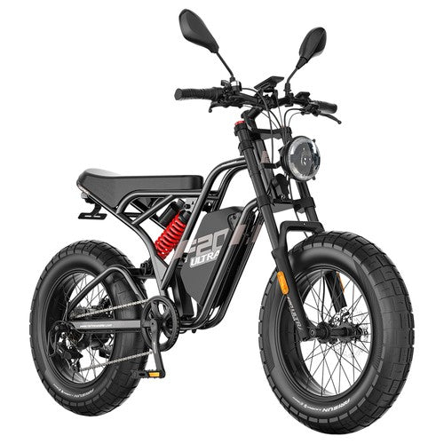 Fafrees F20 Ultra elektriskais velosipēds (atjaunināta bremžu versija), 750 W motors, 48 V 25 Ah