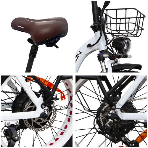 DRVETION CT20 elektriskais velosipēds, 750 W motors, 45 km/h, 48 V 15 Ah „Samsung”