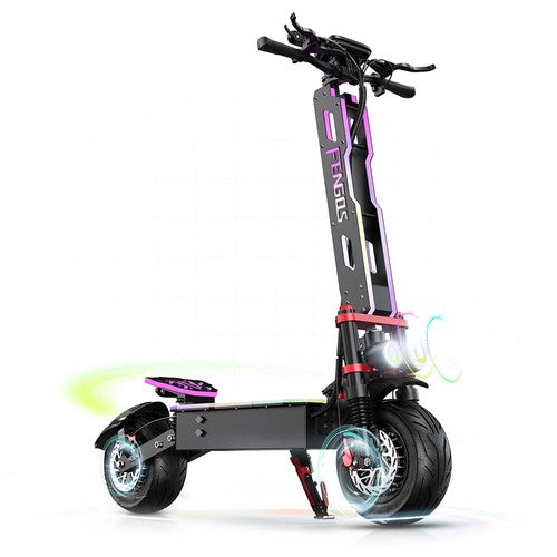 FENGQS GT9 Elektriskais skrejritenis, 3500W*2 motors, 60V 38Ah