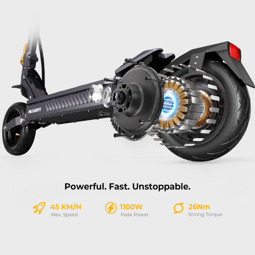 Ausom Gosoul 2 elektriskais skrejritenis, 800 W motors, 48 V 13 Ah