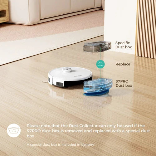 Tesvor S7 Pro AES robotizētais putekļsūcējs 6000Pa