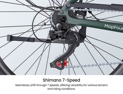 ENGWE MapFour N1 Air ST elektriskais velosipēds
