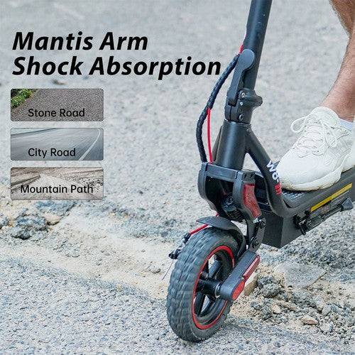 iScooter W8 elektriskais skrejritenis ar 500 W motoru, 48 V 10,4 Ah