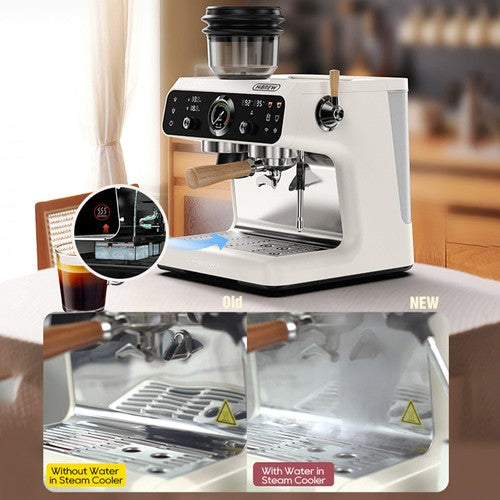 HiBREW H7B espresso kafijas automāts, divkārša sildīšanas sistēma
