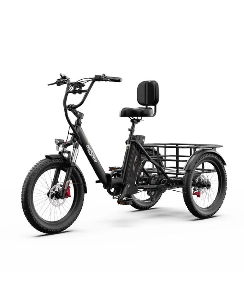 ONESPORT OT30 PRO trīsriteņu elektriskais velosipēds