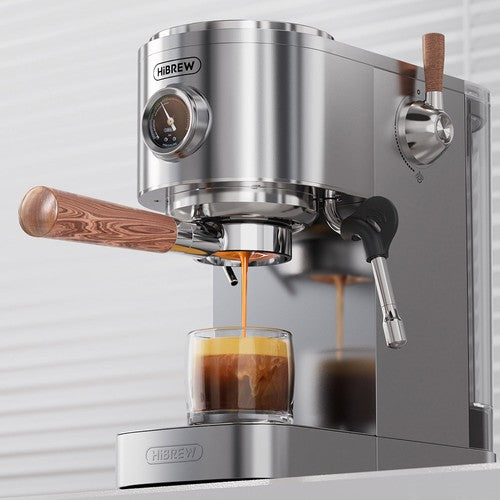 HiBREW H13 pusautomātiskais kafijas automāts, dubultā katla sistēma.