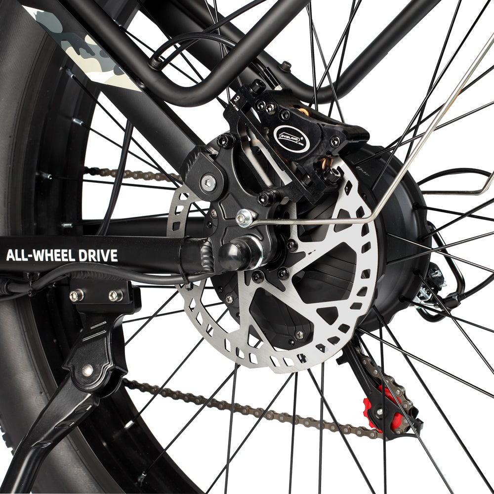 PHILODO Jumbo divu motoru, divu akumulatoru, pilnas piekares elektriskais velosipēds