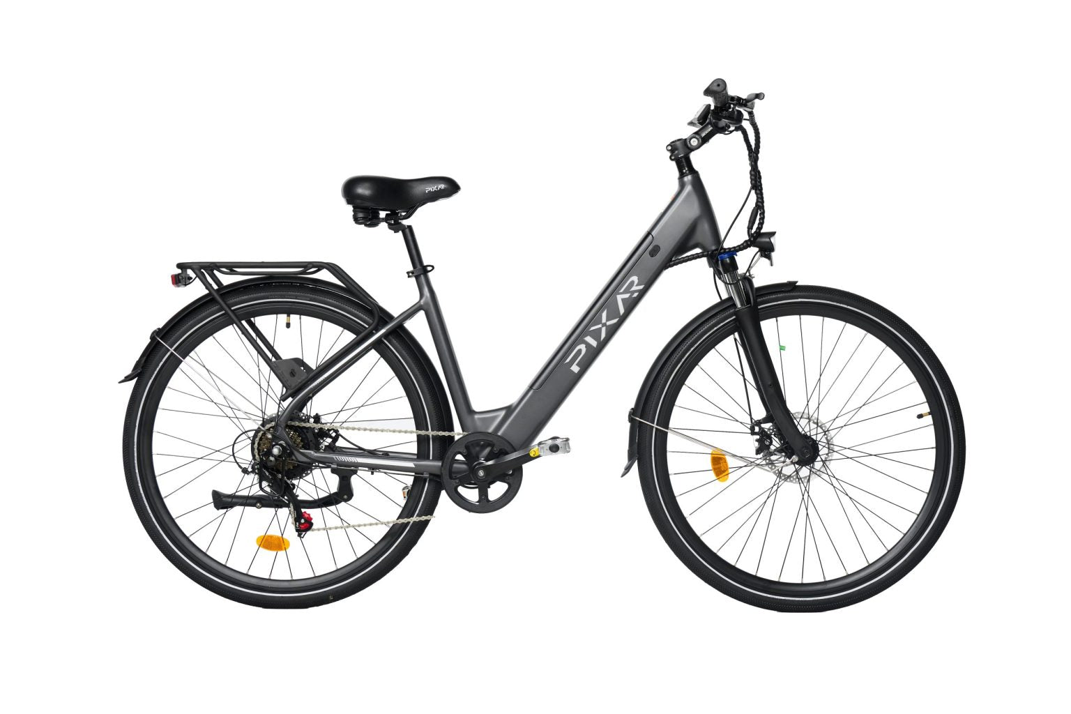 Pixar City1 elektriskais velosipēds, 250W, 45km nobraukums