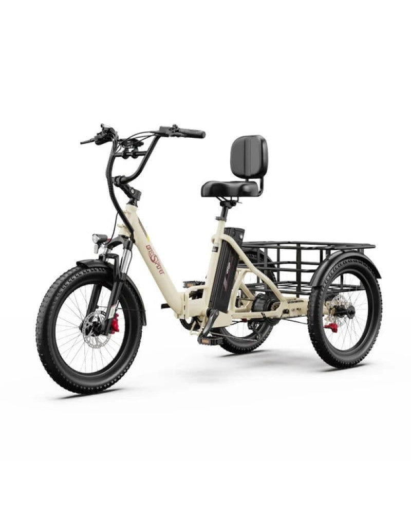 ONESPORT OT30 PRO trīsriteņu elektriskais velosipēds