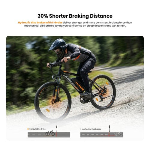 Touroll U2 Pro elektriskais velosipēds, 750W motors, 48V 15Ah