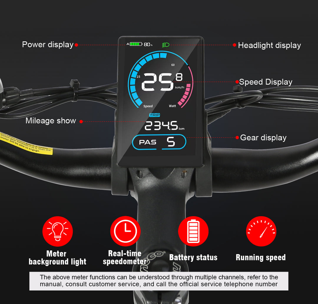 Samebike SY26-II kalnu elektriskais velosipēds 