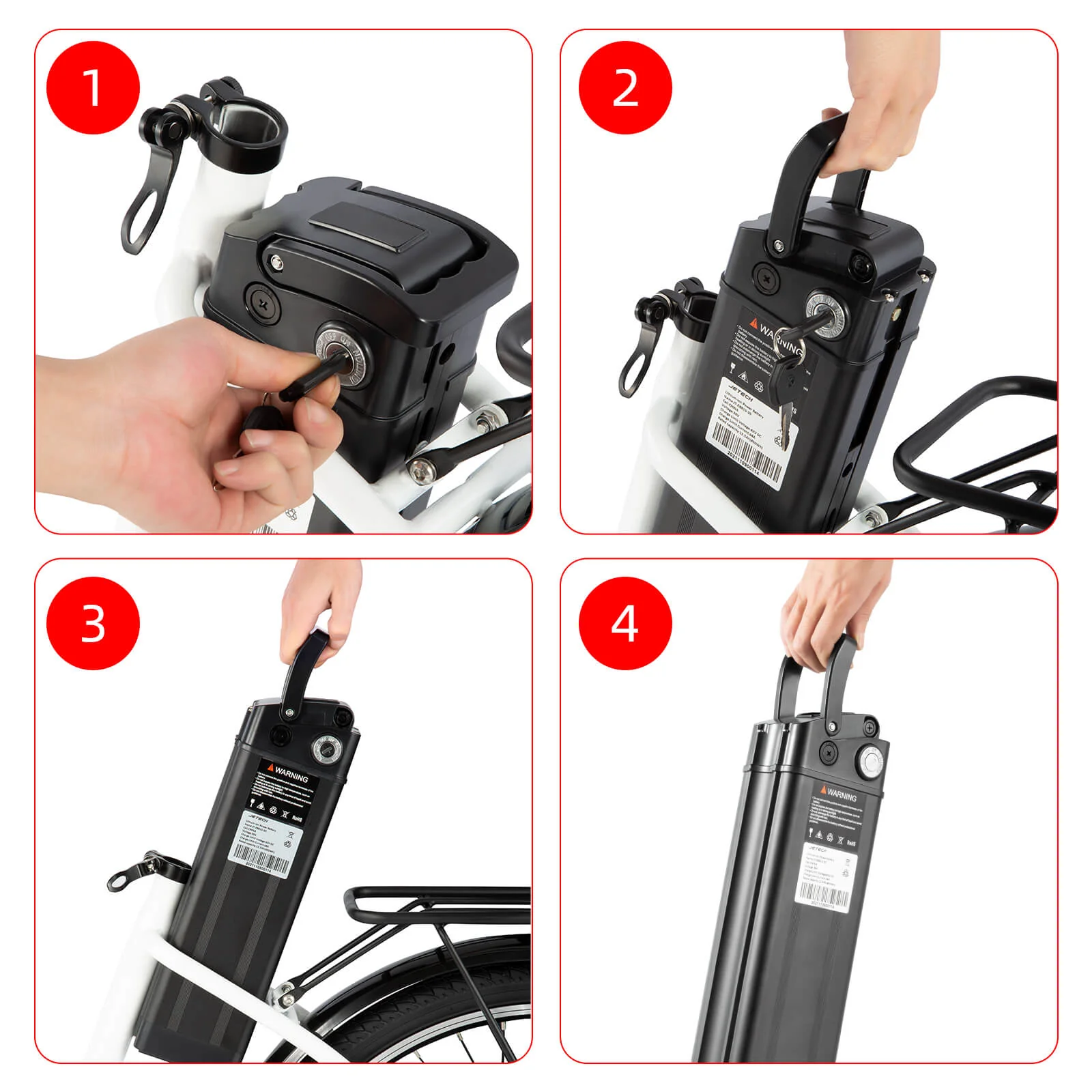 DYU C6 26 collu pilsētas elektriskais velosipēds