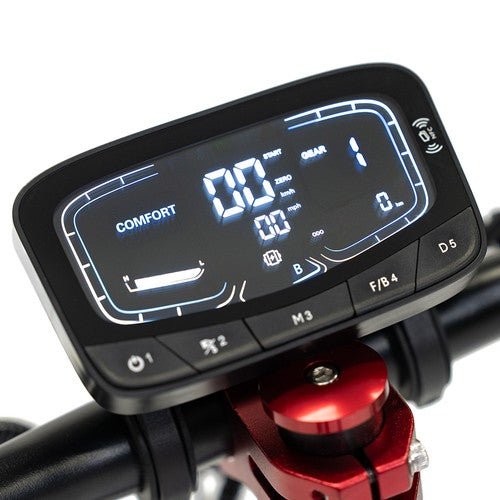 BOYUEDA Q7 Pro Max Elektriskais Skrejritenis 1600W*2 motors, 52V 28AH