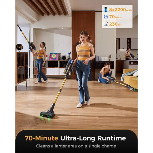 Proscenic P15 bezvadu putekļsūcējs 50kPa