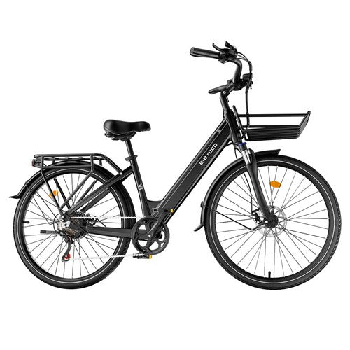 E·Bycco V1 elektriskais velosipēds, 250W motors, 36V 15,6Ah