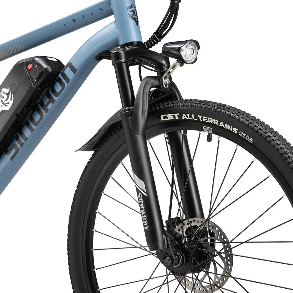 SINOHON EM200D elektriskais velosipēds 36V 10.4AH motors 500W