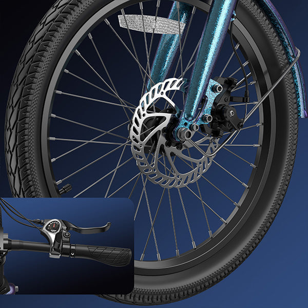 Fafrees F20 ilgstošs elektriskais velosipēds 18.2Ah