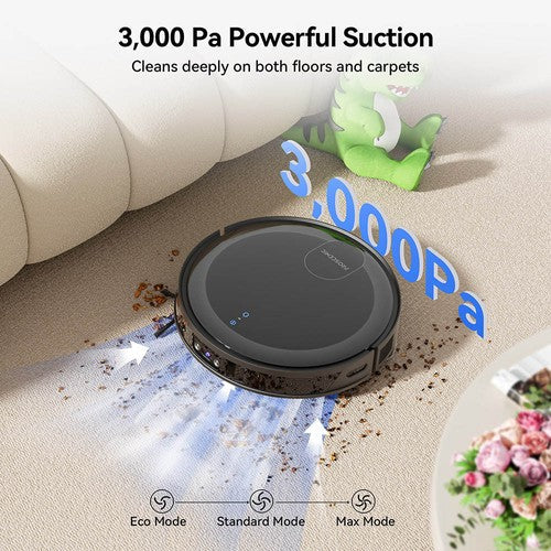 Proscenic X1S robotizētais putekļsūcējs ar mopu 3000 Pa