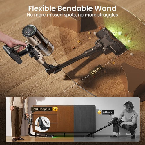 Proscenic P20 OnePass bezvadu putekļsūcējs 70000Pa