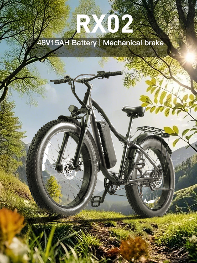 Burchda RX02 elektriskais velosipēds 1000W