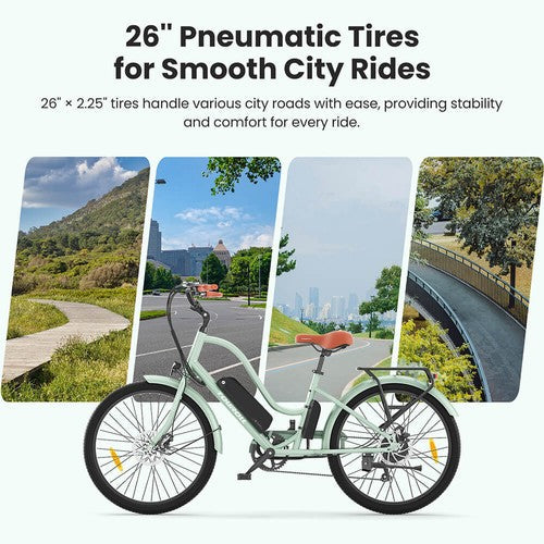 Touroll B2 elektriskais velosipēds 36V 15.6Ah