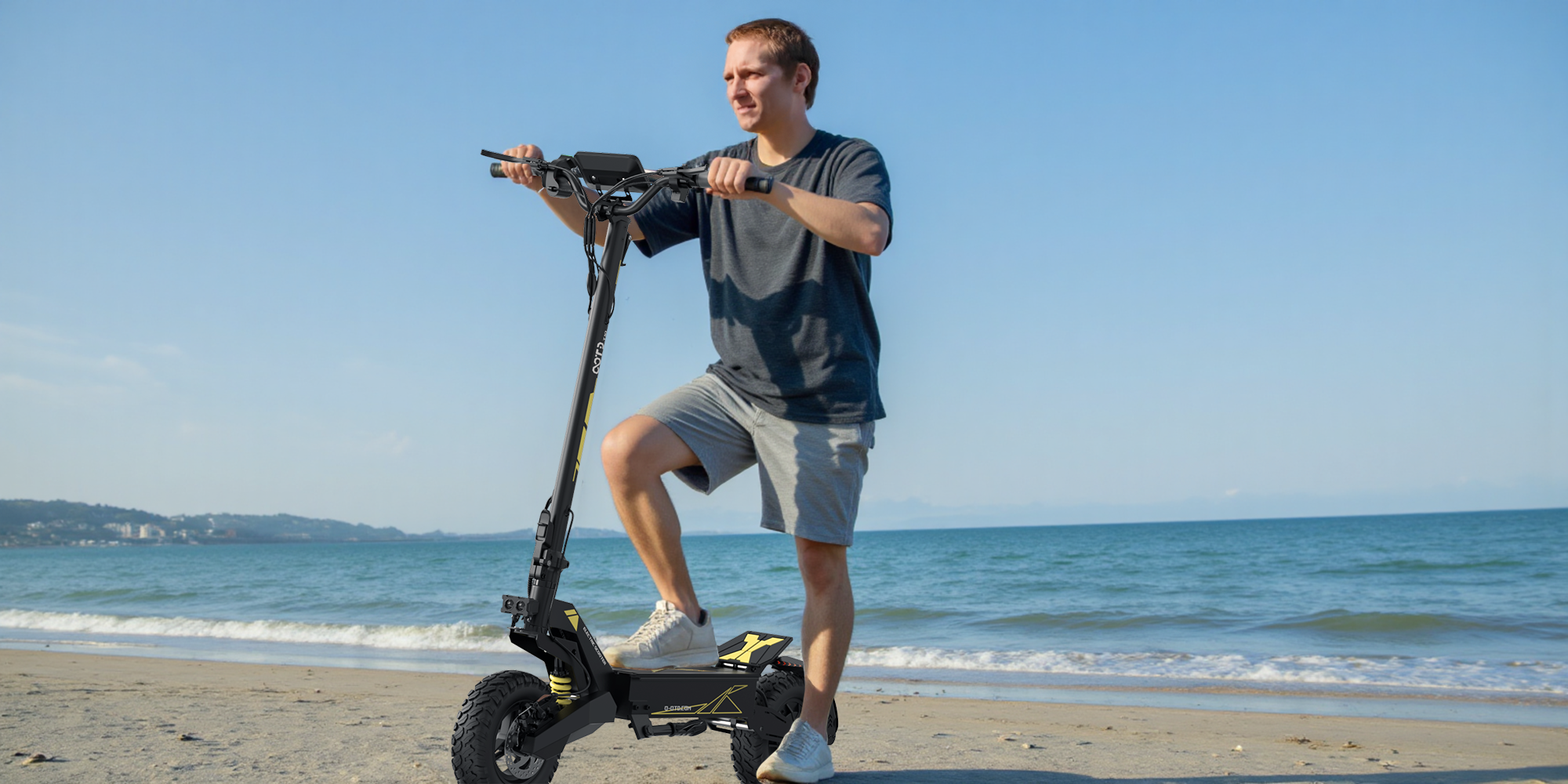 OOTD T10 elektriskais skrejritenis 50 km/h