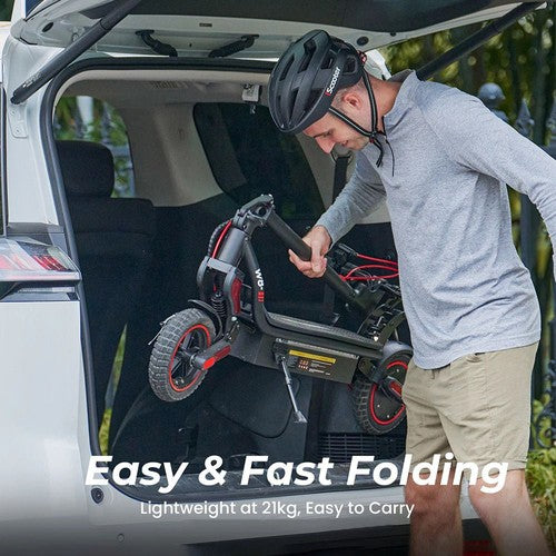 iScooter W8 elektriskais skrejritenis ar 500 W motoru, 48 V 10,4 Ah