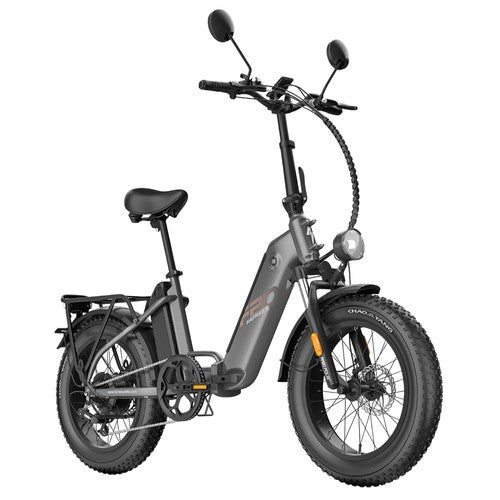Fafrees FF20 Polar elektriskais velosipēds, 500 W motors, 48 V 24 Ah dubultā baterija.
