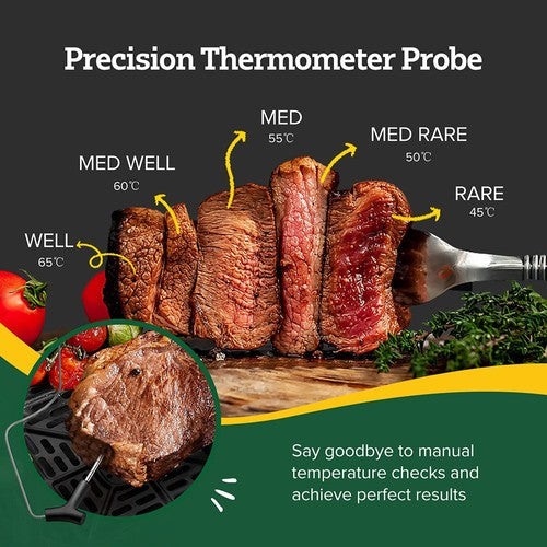 CHEFREE AF500 1700 W 6,5 l gaisa fritieris ar viedo termometru