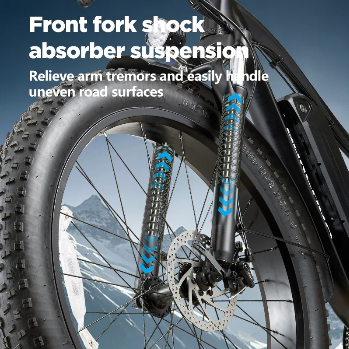 Burchda RX02 elektriskais velosipēds 1000W