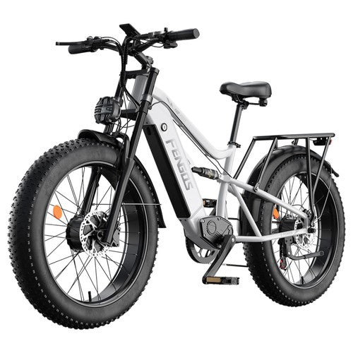 FENGQS H6PRO Elektriskais velosipēds, 1000W*2 motors, 52V 17.5Ah