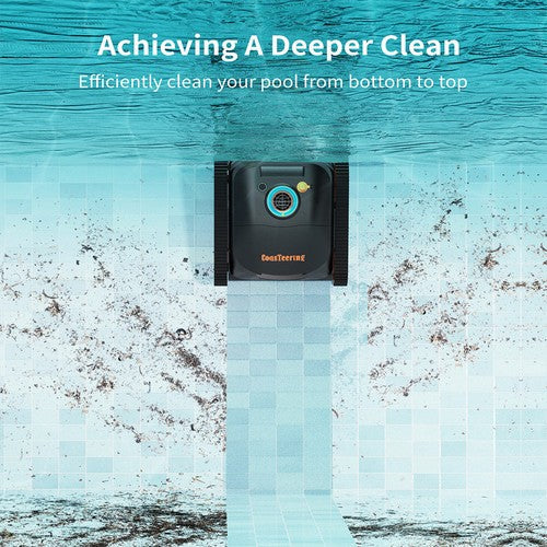 CoasTeering Nebula bezvadu robotu baseina tīrītājs