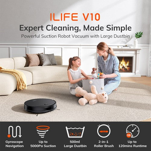 ILIFE V10 robotizētais putekļsūcējs, 5000Pa