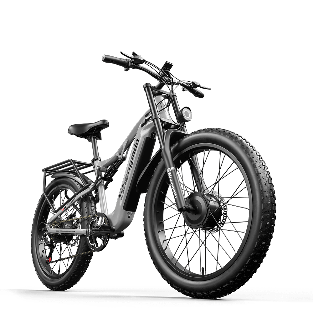 Shengmilo S600 divu motoru 2000W elektriskais velosipēds, 48V17.5AH